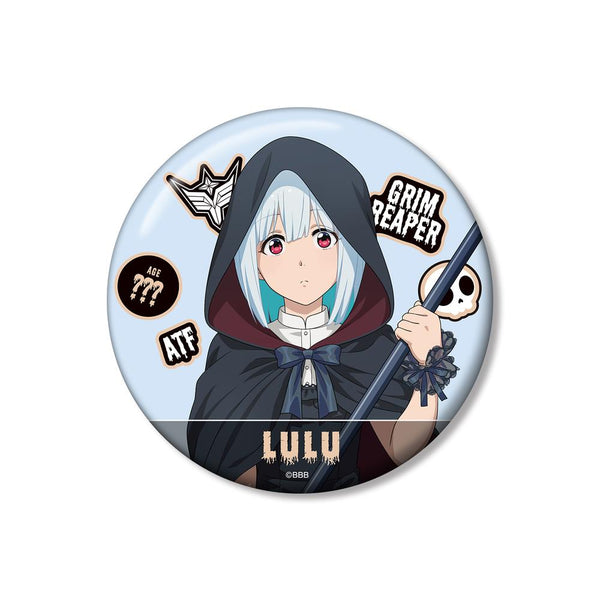 『オリジナル勇気爆発バーンブレイバーン』描き下ろし ルル 死神ver. 100mm缶バッジ