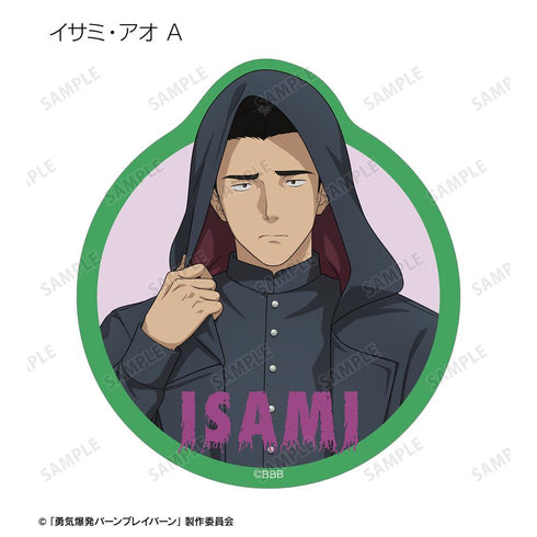 『オリジナル勇気爆発バーンブレイバーン』描き下ろし 死神ver. トレーディングダイカットステッカー(単位/BOX)