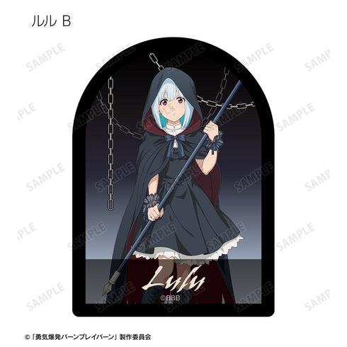 『オリジナル勇気爆発バーンブレイバーン』描き下ろし 死神ver. トレーディングダイカットステッカー(単位/BOX)