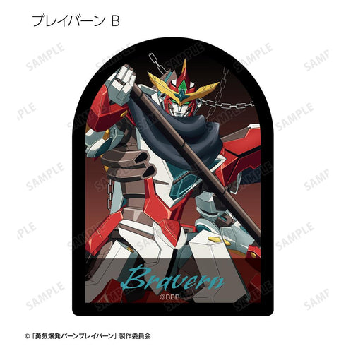 『オリジナル勇気爆発バーンブレイバーン』描き下ろし 死神ver. トレーディングダイカットステッカー(単位/BOX)