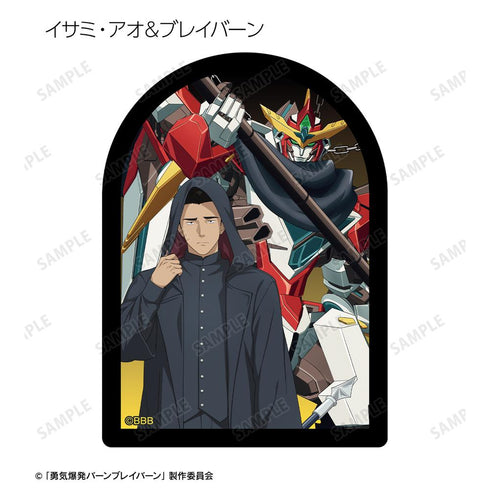 『オリジナル勇気爆発バーンブレイバーン』描き下ろし 死神ver. トレーディングダイカットステッカー(単位/BOX)