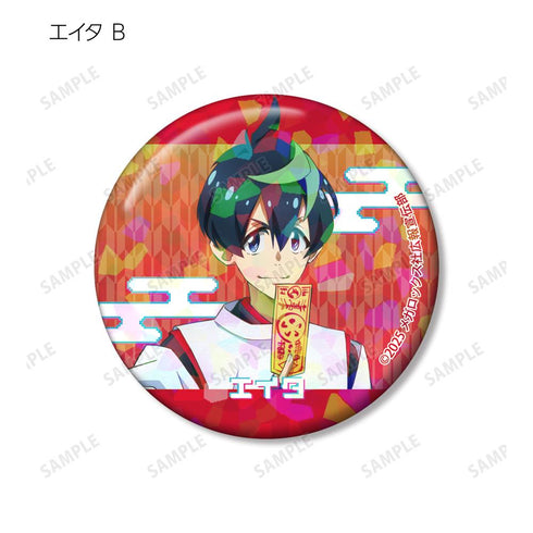 『ネクロノミ子のコズミックホラーショウ』描き下ろし 妖怪ハンターver. トレーディングホログラム缶バッジ(単位/BOX)