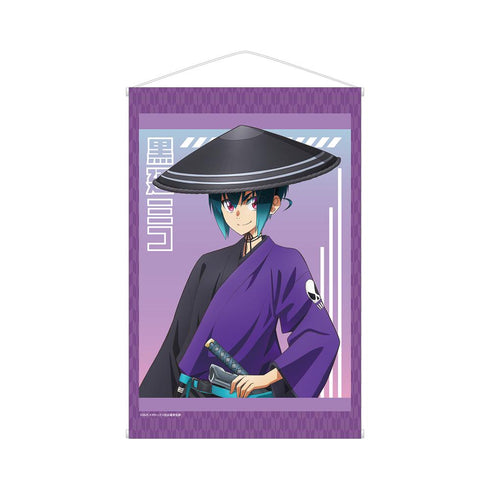 『ネクロノミ子のコズミックホラーショウ』描き下ろし 黒廼ミコ 妖怪ハンターver. B2タペストリー