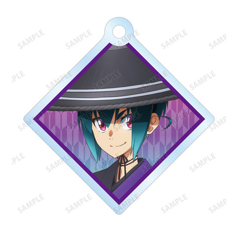 『ネクロノミ子のコズミックホラーショウ』描き下ろし 黒廼ミコ 妖怪ハンターver. 2連ワイヤーアクリルキーホルダー