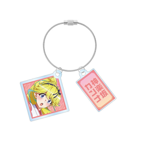 『ネクロノミ子のコズミックホラーショウ』描き下ろし 神楽坂カンナ 妖怪ハンターver. 2連ワイヤーアクリルキーホルダー