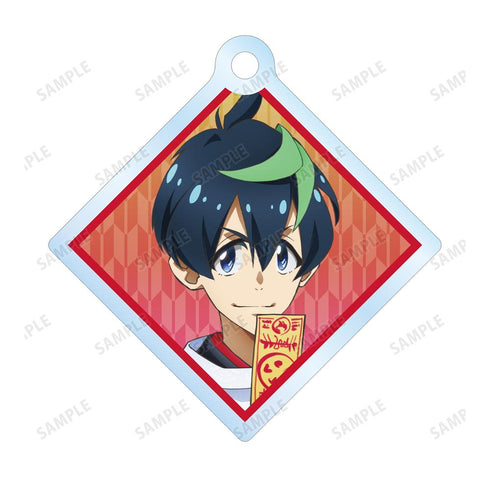 『ネクロノミ子のコズミックホラーショウ』描き下ろし エイタ 妖怪ハンターver. 2連ワイヤーアクリルキーホルダー