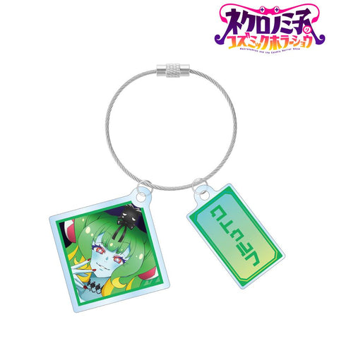 『ネクロノミ子のコズミックホラーショウ』描き下ろし クトゥルフ 妖怪ハンターver. 2連ワイヤーアクリルキーホルダー