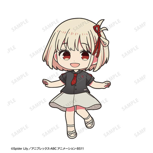 『リコリス・リコイル』meagratiaコラボ 描き下ろし 錦木千束 着用 ハーフスリーブシャツユニセックス