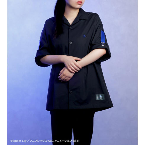 『リコリス・リコイル』meagratiaコラボ 描き下ろし 井ノ上たきな 着用 ハーフスリーブシャツユニセックス