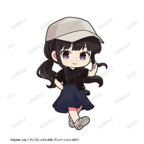 『リコリス・リコイル』meagratiaコラボ 描き下ろし 井ノ上たきな 着用 ハーフスリーブシャツユニセックス