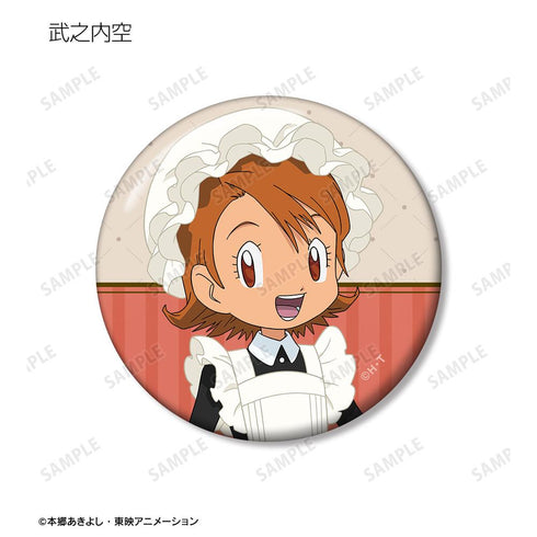 『デジモンアドベンチャー』描き下ろし メイド&執事ver. トレーディング缶バッジ ver.B(単位/BOX)