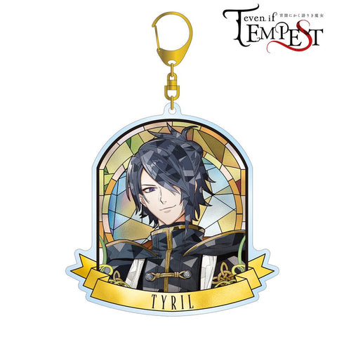 『even if TEMPEST 宵闇にかく語りき魔女』ティレル・I・リスター Aure Glass BIGアクリルキーホルダー