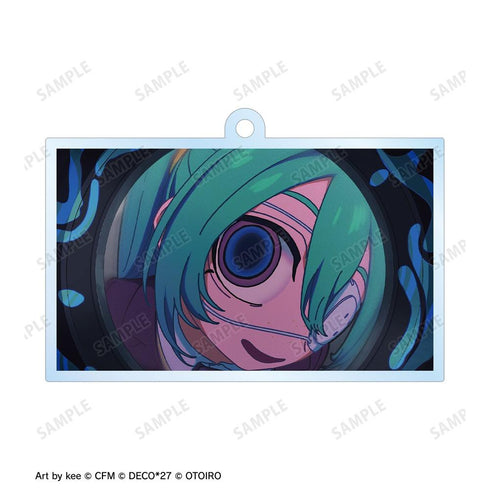 《DECO*27 feat.初音未来 EXHIBITION Produced by DECO*27 / OTOIRO》监听款 双连线大号亚克力钥匙扣