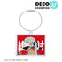 《DECO*27 feat.初音未来 EXHIBITION Produced by DECO*27 / OTOIRO》吸血鬼 双挂绳大号亚克力钥匙扣