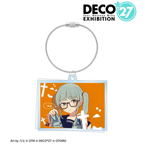 《DECO*27 feat.初音未来 EXHIBITION Produced by DECO*27 / OTOIRO》灰姑娘 双环大号亚克力钥匙扣