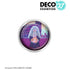 《DECO*27 feat.初音未来 EXHIBITION Produced by DECO*27 / OTOIRO》监听版 玻璃磁贴徽章 ver.B