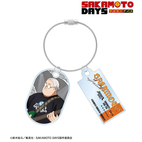 『SAKAMOTO DAYS』描き下ろし 坂本 太郎 ロックバンドver. 2連ワイヤーアクリルキーホルダー【202606再販】