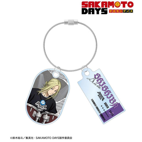 『SAKAMOTO DAYS』描き下ろし 神々廻 ロックバンドver. 2連ワイヤーアクリルキーホルダー【202606再販】