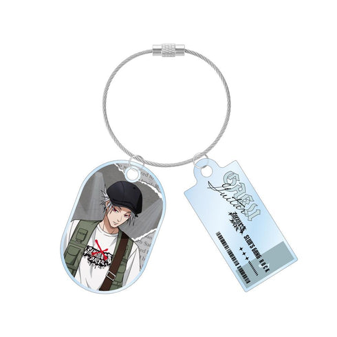 『SAKAMOTO DAYS』描き下ろし 楽 ロックバンドver. 2連ワイヤーアクリルキーホルダー