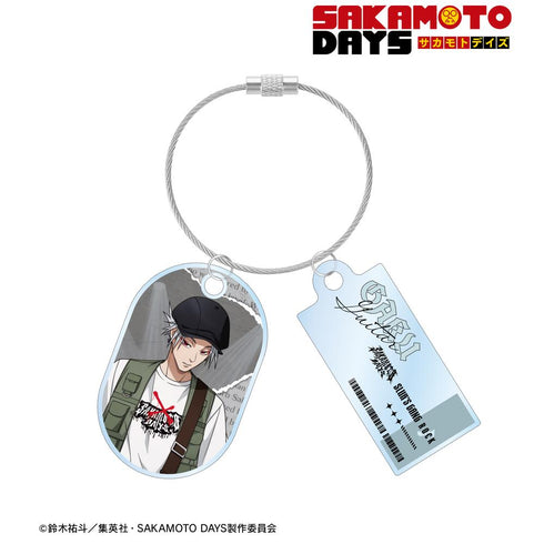 『SAKAMOTO DAYS』描き下ろし 楽 ロックバンドver. 2連ワイヤーアクリルキーホルダー