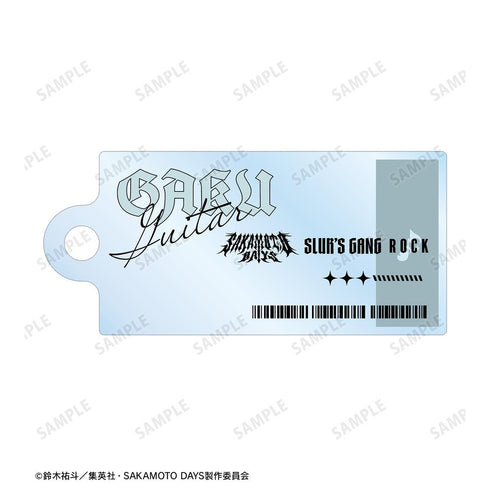 『SAKAMOTO DAYS』描き下ろし 楽 ロックバンドver. 2連ワイヤーアクリルキーホルダー