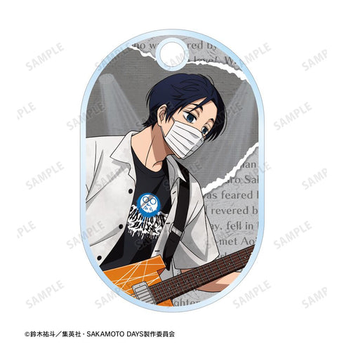 『SAKAMOTO DAYS』描き下ろし 勢羽 真冬 ロックバンドver. 2連ワイヤーアクリルキーホルダー