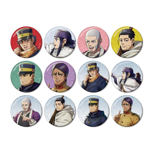 『ゴールデンカムイ』描き下ろし 歩みver. トレーディンググリッター缶バッジ(単位/BOX)