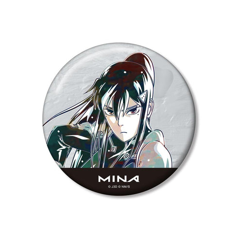 『怪獣8号』亜白ミナ Ani-Art 第2弾 100mm缶バッジ