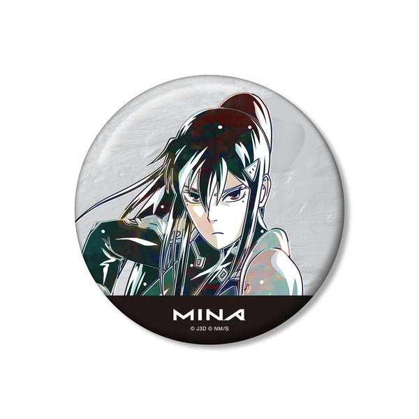 『怪獣8号』亜白ミナ Ani-Art 第2弾 100mm缶バッジ