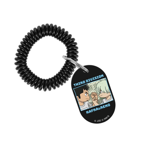 『怪獣8号』日比野カフカ&市川レノ ゆるコマ ロッカーキー風アクリルキーホルダー