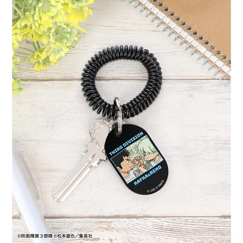 『怪獣8号』日比野カフカ&市川レノ ゆるコマ ロッカーキー風アクリルキーホルダー