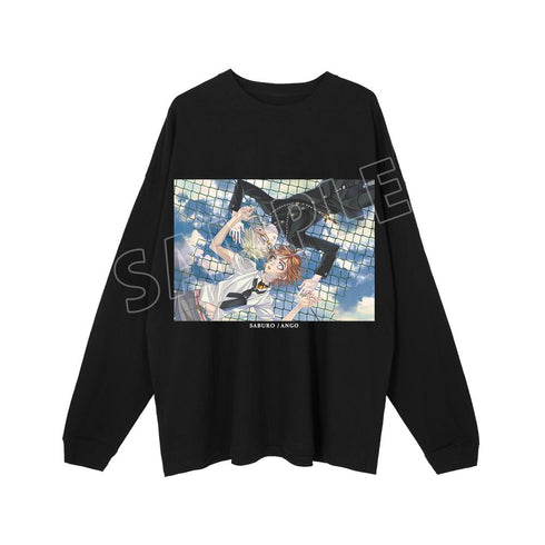 『ZONE-00』九浄三郎&志萬安吾 BIGシルエットロングTシャツユニセックス