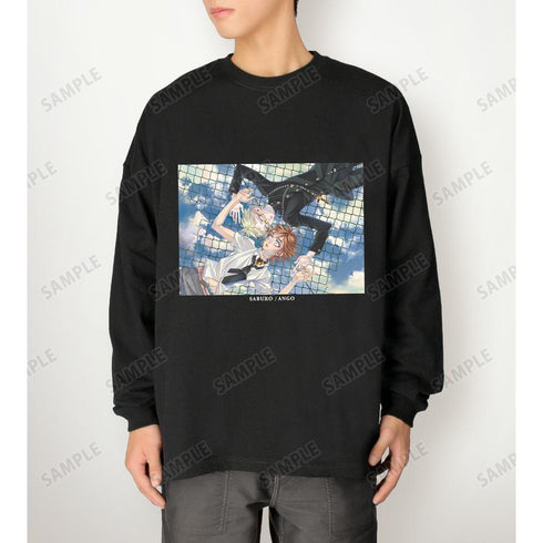 『ZONE-00』九浄三郎&志萬安吾 BIGシルエットロングTシャツユニセックス