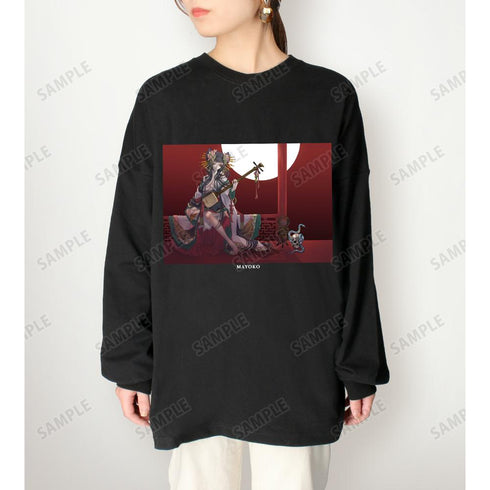 『ZONE-00』沖野真夜子 BIGシルエットロングTシャツユニセックス