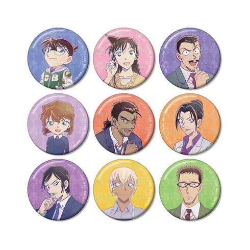 『名探偵コナン』トレーディング Ani-Art 第9弾 グリッター缶バッジ(単位/BOX)