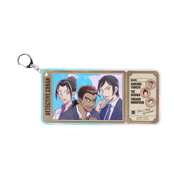 『名探偵コナン』大和敢助&上原由衣&諸伏高明 Ani-Art 第9弾 オーロラチケットホルダー