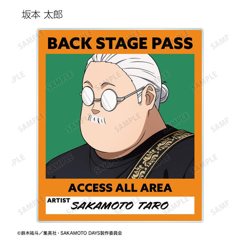『SAKAMOTO DAYS』描き下ろし ロックバンドver. トレーディングバックステージパス風アクリルカード(単位/BOX)【202606再販】