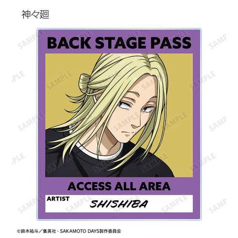 『SAKAMOTO DAYS』描き下ろし ロックバンドver. トレーディングバックステージパス風アクリルカード(単位/BOX)【202606再販】