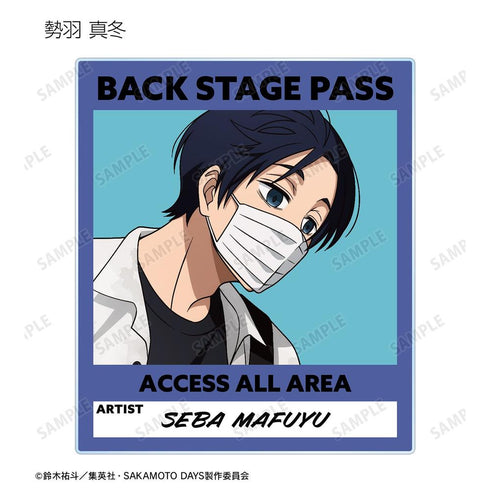 『SAKAMOTO DAYS』描き下ろし ロックバンドver. トレーディングバックステージパス風アクリルカード(単位/BOX)【202606再販】