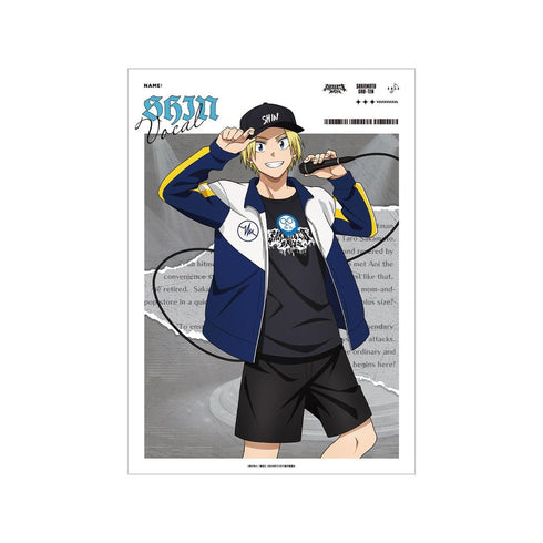 『SAKAMOTO DAYS』描き下ろし 朝倉 シン ロックバンドver. A3マット加工ポスター【202606再販】