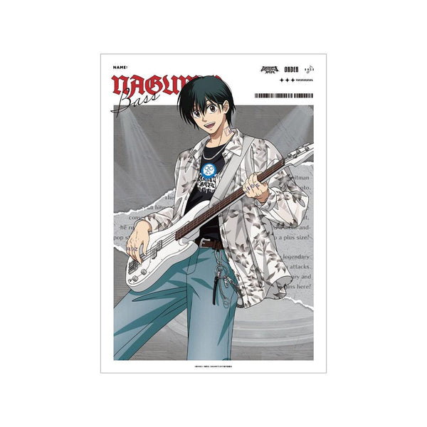 『SAKAMOTO DAYS』描き下ろし 南雲 ロックバンドver. A3マット加工ポスター【202606再販】