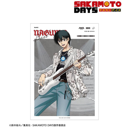 『SAKAMOTO DAYS』描き下ろし 南雲 ロックバンドver. A3マット加工ポスター【202606再販】
