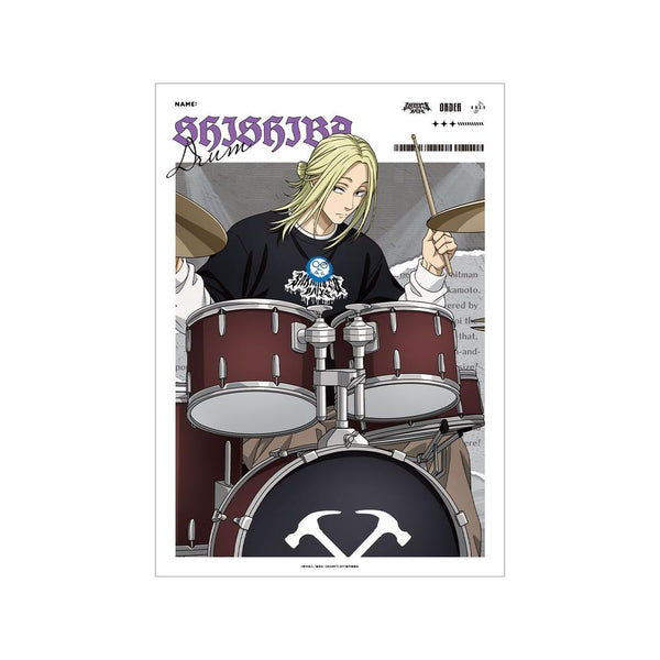 『SAKAMOTO DAYS』描き下ろし 神々廻 ロックバンドver. A3マット加工ポスター【202606再販】
