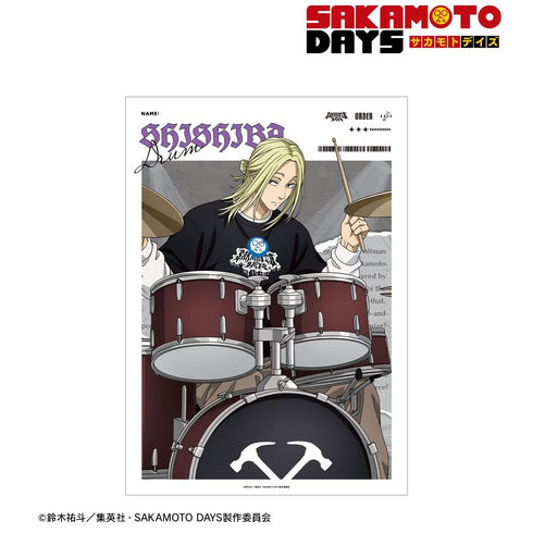 『SAKAMOTO DAYS』描き下ろし 神々廻 ロックバンドver. A3マット加工ポスター【202606再販】