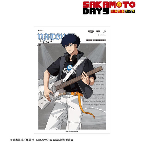 『SAKAMOTO DAYS』描き下ろし 勢羽 夏生 ロックバンドver. A3マット加工ポスター【202606再販】