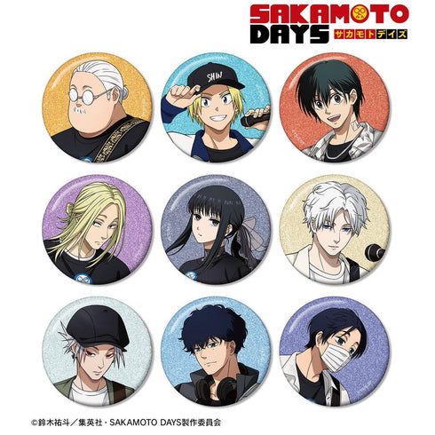 《SAKAMOTO DAYS》全新绘制 摇滚乐队版 闪粉收藏徽章(单位/盒)【202608再版】