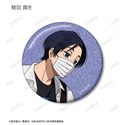 『SAKAMOTO DAYS』描き下ろし ロックバンドver. トレーディンググリッター缶バッジ(単位/BOX)