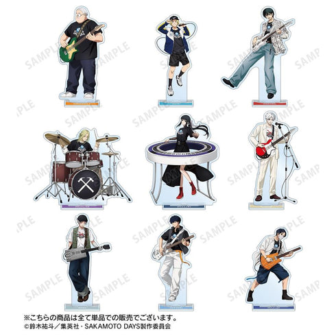 『SAKAMOTO DAYS』描き下ろし 勢羽 真冬 ロックバンドver. 特大アクリルスタンド【202606再販】