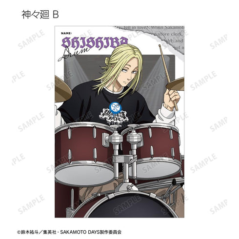 『SAKAMOTO DAYS』描き下ろし ロックバンドver. トレーディングポストカード(単位/BOX)