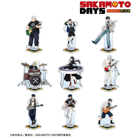 『SAKAMOTO DAYS』描き下ろし ロックバンドver. トレーディングアクリルスタンド(単位/BOX)【202606再販】
